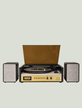 Gramofon CROSLEY Coda 2-biegowy z Bluetooth i system półki z radiem FM  (1)