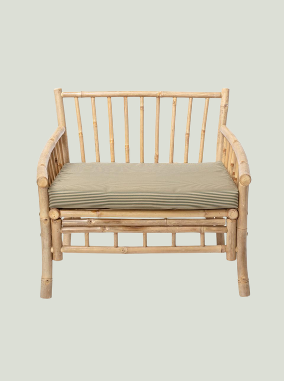 Fotel Sole Lounge Chair Nature Bamboo - Bloomingville