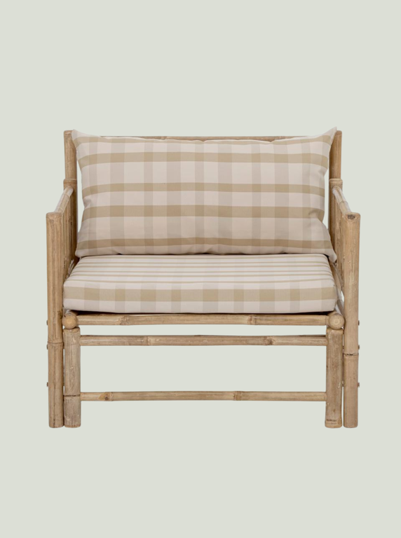 Fotel Korfu Lounge Chair Nature Bamboo - Bloomingville